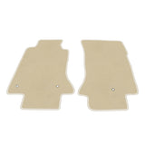 05-13 Chevy Corvette C6 Car Floor Mats Liner Front Nylon Beige Carpets 2PC