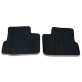 10-13 Mazda 3 Floor Mats Carpet Front & Rear Nylon Black 4PC