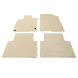 16-21 Honda Civic Car Floor Mats Liner Front Rear - Nylon Beige Carpets 4PCS