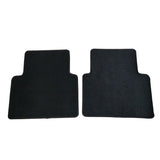 16-18 Honda Civic 4DR Sedan Floor Mats Carpet Front & Rear Black 4PC -Nylon