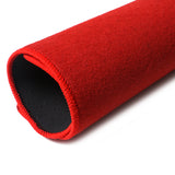 16-21 Honda Civic Car Floor Mats Liner Front Rear Nylon Red Carpets 4PCS