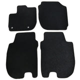 15-18 Honda Fit Floor Mats Carpet Front & Rear Black 4PC - Nylon