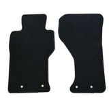 16-18 Mazda Miata MX-5 Fiat 124 Floor Mats Carpet Front & Rear 2PC - Nylon