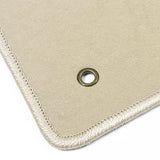 03-11 Saab 9-3 Car Floor Mats Liner Front Rear Nylon Beige Carpets 4PCS