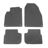 03-11 Saab 9-3 Car Floor Mats Liner Front Rear Nylon Grey Carpets 4PCS