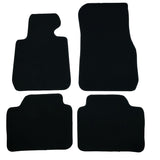 12-18 BMW F30 3 Series Sedan Floor Mats Front & Rear Black 4PC -Nylon
