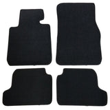 14-18 BMW F22 2 Series Coupe Floor Mats Front & Rear Black 4PC -Nylon