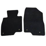14-18 Mazda 3 Floor Mats Carpet Front & Rear Black 4PC - Nylon