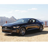 15-18 Ford Mustang Black Nylon Front Floor Mats Carpets 2PC