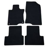 09-14 Acura TSX Black Nylon Front Rear Floor Mats Carpets 4PC