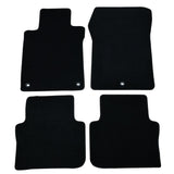 15-17 Acura TLX Black Nylon Front Rear Floor Mats Carpets 4PC