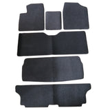 98-03 Toyota Sienna Black Nylon Front Rear Floor Mats Carpets 6PC