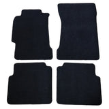 97-99 Acura CL Black Nylon Front Rear Floor Mats Carpets 4PC