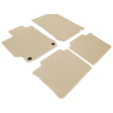 12-17 Toyota Camry Car Floor Mats Liner Front Rear Nylon Beige Carpets 4PCS