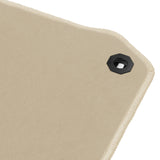 12-17 Toyota Camry Car Floor Mats Liner Front Rear Nylon Beige Carpets 4PCS