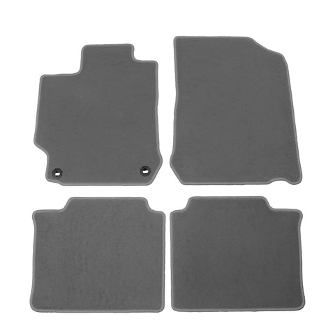 12-17 Toyota Camry Car Floor Mats Liner Front Rear Nylon Grey Carpets 4PCS