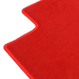 12-17 Toyota Camry Car Floor Mats Liner Front Rear Nylon Red Carpets 4PCS