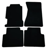 98 Acura TL Black Nylon Front Rear 4PC Floor Mats Carpets