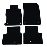 13-17 Acura ILX Black Nylon Front Rear Floor Mats Carpets 4PC