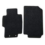 04-08 Acura TSX Black Nylon Front Rear Floor Mats Carpets 4PC