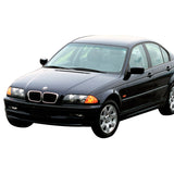 98-06 BMW 3-Series E46 Floor Mats Black With 3 Colors Strips