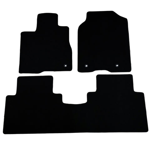 13-17 Acura RDX Black Nylon Floor Mats Carpets