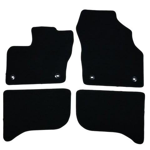 16-17 Toyota Mirai Black Nylon Floor Mats Carpets