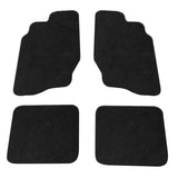 95-05 Chevy Cavalier 2 Door Floor mats Carpet Black 4 Pieces Nylon