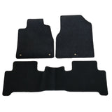 07-13 Acura MDX Black Nylon Floor Mats Carpets
