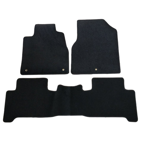 07-13 Acura MDX Black Nylon Floor Mats Carpets