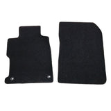 12-13 Honda Civic Coupe Black Nylon Floor Mats Carpets