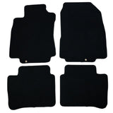 07-12 Nissan Versa Black Nylon Floor Mats Carpets