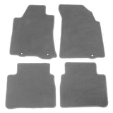 13-16 Nissan Altima Car Floor Mats Liner Front Rear Nylon Grey Carpets 4PC