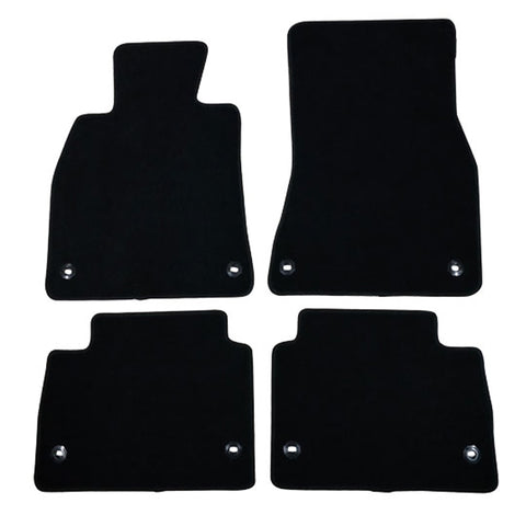 07-17 Lexus LS Floor Mats Carpets Front & Rear 4PC Black Nylon