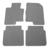 11-15 Kia Optima Car Floor Mats Liner Front Rear Nylon Grey Carpets 4PCS