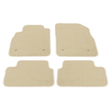 08-16 Chevrolet Cruze Floor Mats Liner Front Rear Nylon Beige Carpets 4PCS