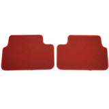 08-16 Chevrolet Cruze Floor Mats Liner Front Rear Nylon Red Carpets