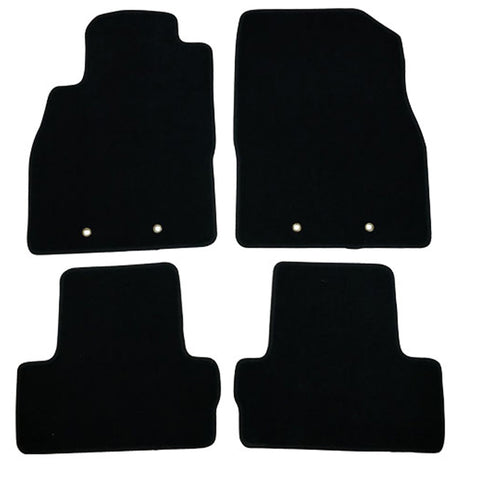 11-17 Chevrolet Volt Floor Mats Carpets Front & Rear 4PC Black Nylon