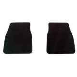 84-91 BMW 3 Series E30 Coupe Floor Mats Carpet Front And Rear Black Nylon