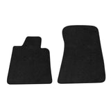 84-91 BMW 3 Series E30 Coupe Floor Mats Carpet Front & Rear 4 Piece Black Nylon