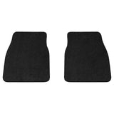 84-91 BMW 3 Series E30 Coupe Floor Mats Carpet Front & Rear 4 Piece Black Nylon