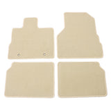10-17 Chevrolet Equinox Floor Mats Liner Front Rear - Nylon Beige Carpets 4PC