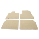 10-17 Chevrolet Equinox Floor Mats Liner Front Rear - Nylon Beige Carpets 4PC