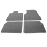 10-17 Chevrolet Equinox Floor Mats Liner Front Rear Nylon Grey Carpets 4PC