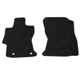 17-19 Subaru Impreza & Crosstrek Floor Mats Carpets 4PC Black Nylon