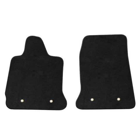 14-18 Chevy Corvette C7 Floor Mats Carpets Front & Rear 2PC Black