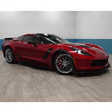 14-18 Chevy Corvette C7 Floor Mats Carpets Front & Rear 2PC Black