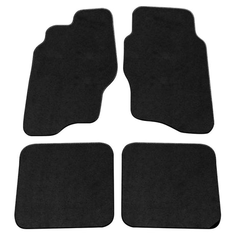 14-16 Chevrolet Malibu Floor Mats Carpets Front & Rear Black Nylon