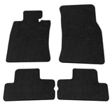 02-06 Mini Cooper Floor Mats Carpets Front & Rear Black Nylon