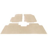 18-20 Chevy Equinox Floor Mats Carpet Front & Rear 3PC Set Beige Polyester